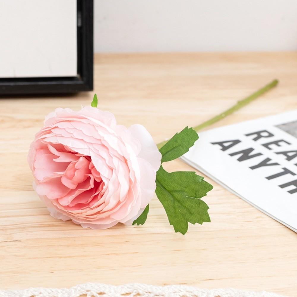 

Silk Cloth Artificial Hydrangea Bouquet Photography Props Mother s Day Gifts Simulated Peony Flower Wedding Fake Flower розовый