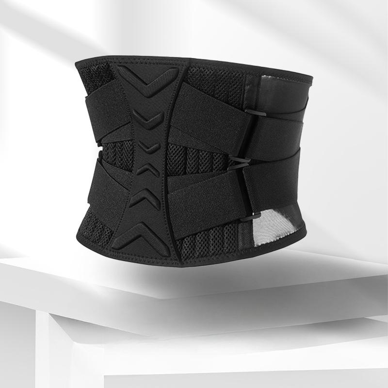 

Дышащий пояс для извлечения живота, спортивная поддержка талии, фиксированная поддержка поясницы, мягкий эластичный пояс, поддерживающий пояс с двойным давлением Style 2