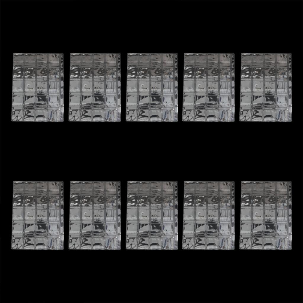 10PCS Sheet Coin Wallets  Holders Storage Collection Pages Clear Coin Collection Booklet Loose Leaf Storage Box