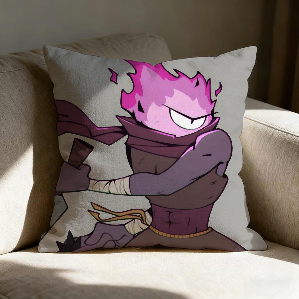 Ddead Cells Anime Pillow Case Linen Pillow Covers Cover For Couch Living Room Bench Patio Floor Linen Home Decor
