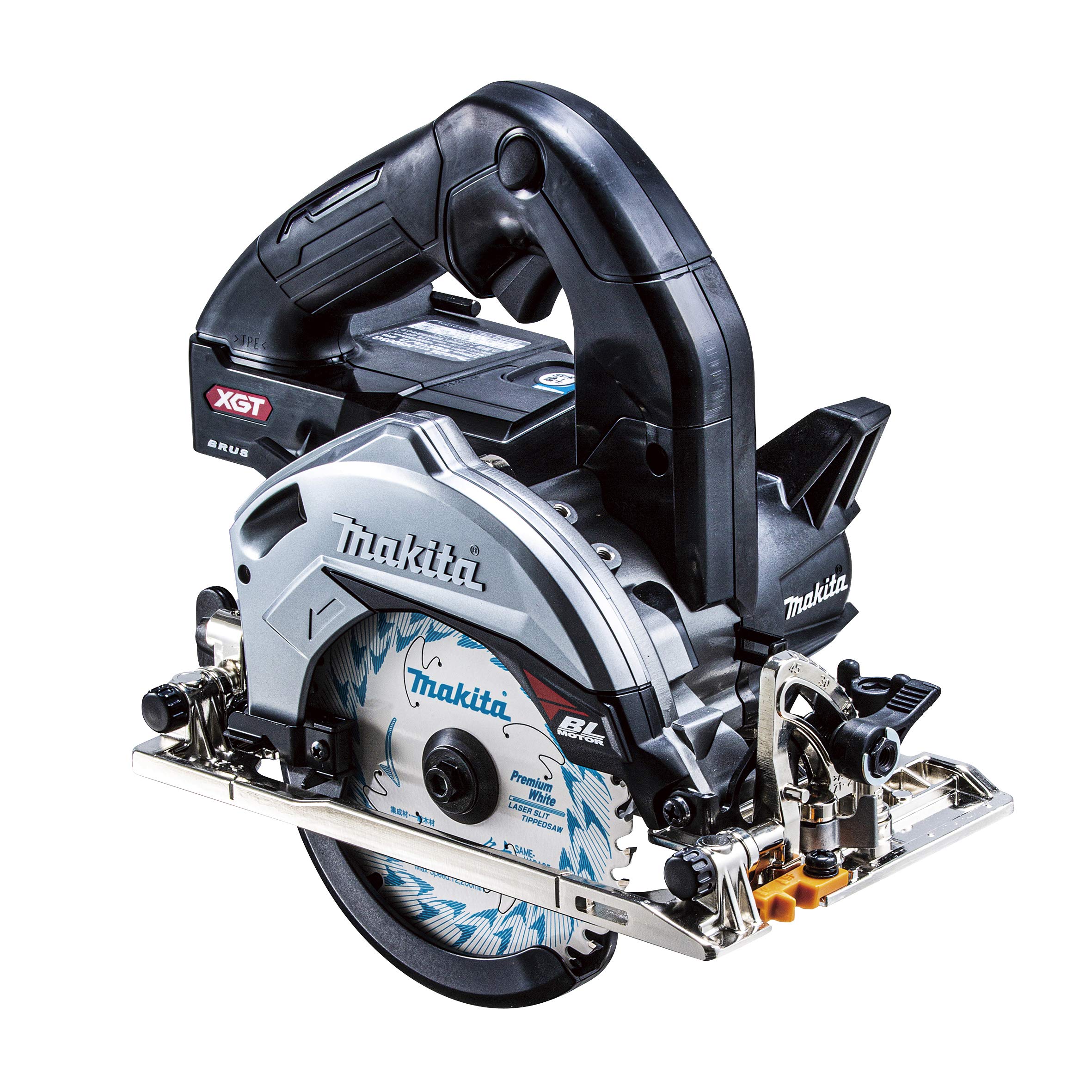 

Перезаряджуваний футляр для циркулярної пилки Makita 40Vmax 125 мм продається окремо HS005GZB (Чорний) Акумулятор, зарядний пристрій, чорний