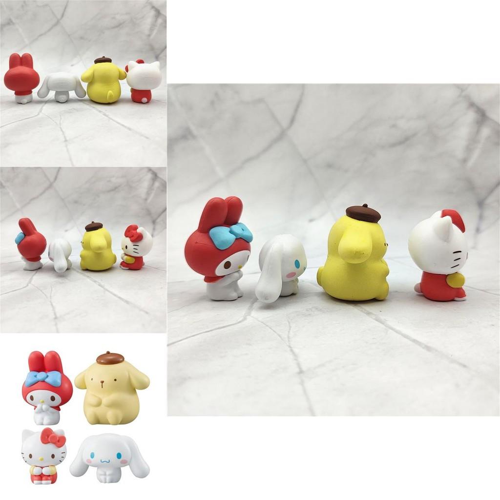 Adorable My Melody Figurine Pvc Anime Collectible Cute Car Dashboard Decor
