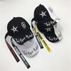 New Hat Women's Black and White Color Matching Long Belt Baseball Cap Men's and Women's Hip Hop Cap Trendy Outing Visor Into