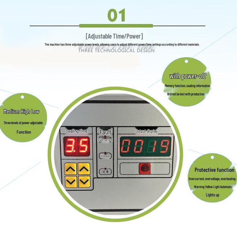 Kalei Electromagnetic Induction Sealing Machine CN Plug (adapter Included)