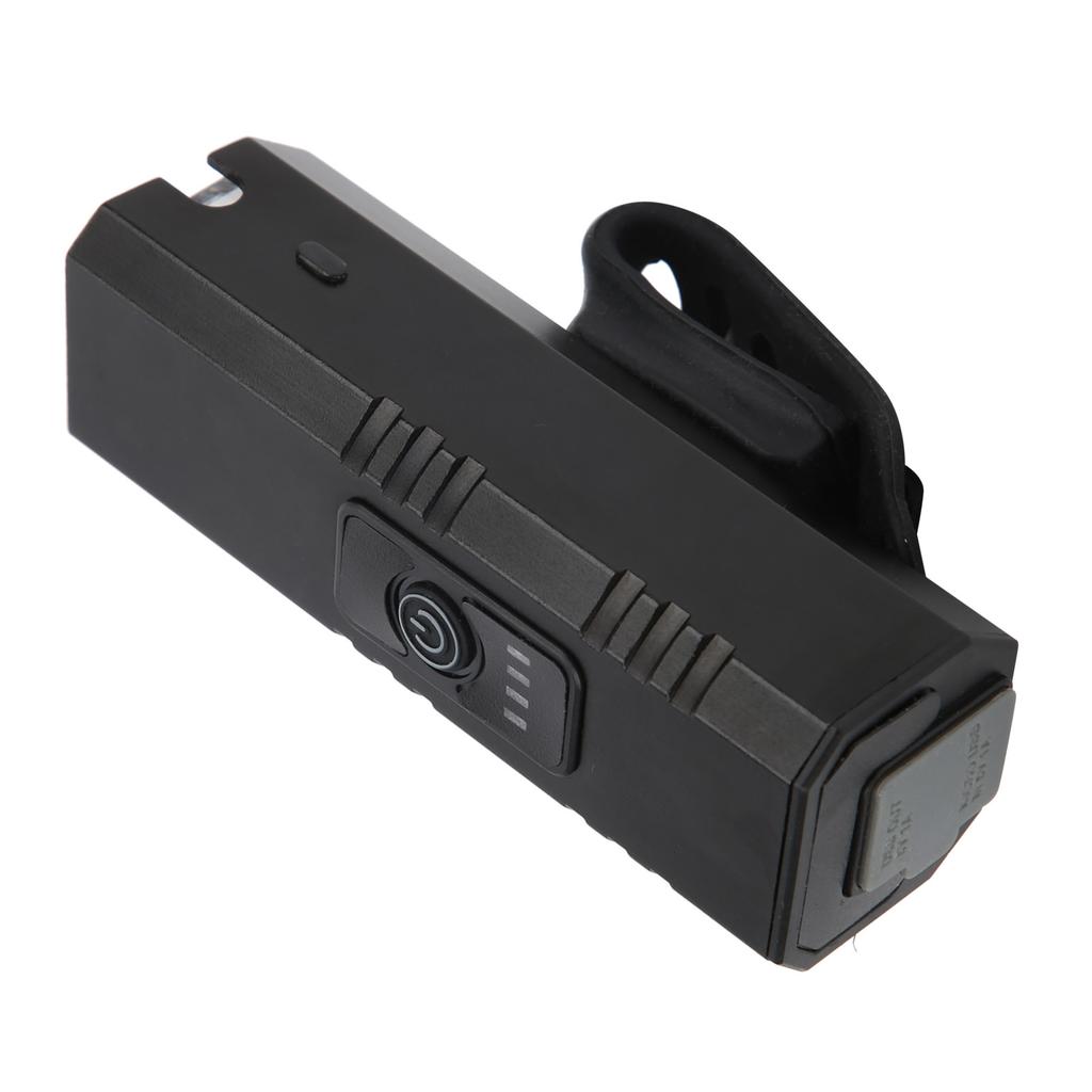 Rowerowa lampka przednia USB do ładowania, codzienna wodoodporna, aluminiowy stop, reflektor rowerowyL