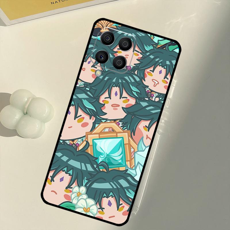 Cute Cartoon Genshin Impact For Samsung Galaxy M15 M35 M21 M16 M06 M33 M13 M53 M11 M31 M55 M14 M34 M54 M12 M32 M52 Case