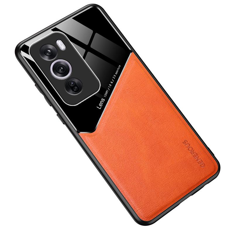 Для Oppo Reno12 Pro 5G (Глобальный) Чехол Кожаное Покрытие Чехол для Телефона Защита Камеры A