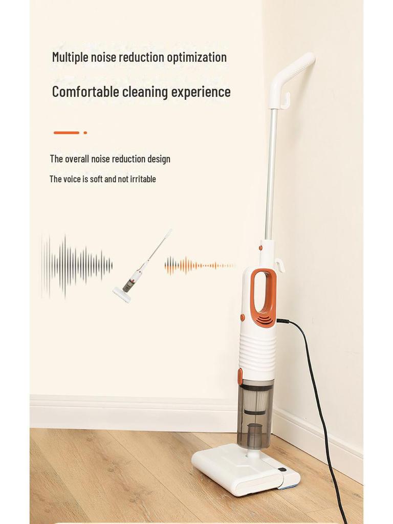 Handheld Vacuum & Mop: Powerful Suction, Floor Scrubber, All-in-One Cleaner