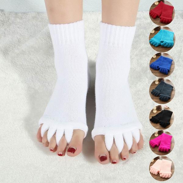 Buy Foot&Toes Alignment Pro Foot Care Cure Bunion Sock Cotton Five