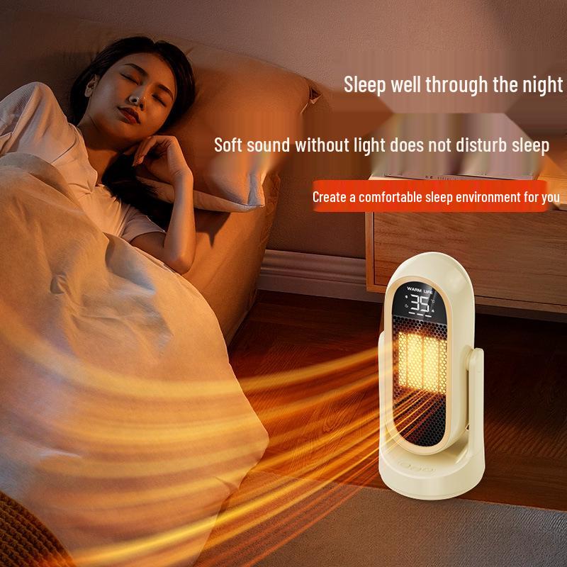 Desktop Vertical PTC Graphene Space Heater with Automatic Oscillation