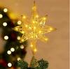LED Iron Star Christmas Tree Topper