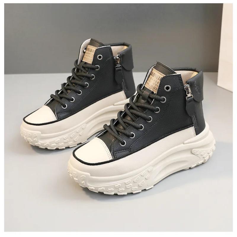 2025 New Women Sneakers Luxury Fashion High Top Women Boots Platform Casual Shoes Outdoor Running Shoes for Women Tenis De Mujer