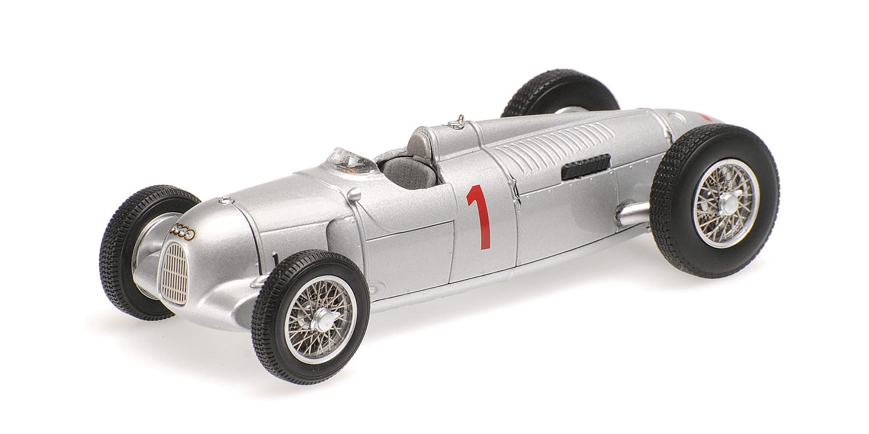 

Minichamps Scale Auto Union Type B Avus 1935 Avus Race Winner Stack 1/43 #1 H.