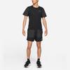 Nike Dri-Fit Rise 365 Run Division Rýchloschnúce športové tričko s krátkym rukávom a okrúhlym výstrihom Pánske topy Čierna DD4852-010