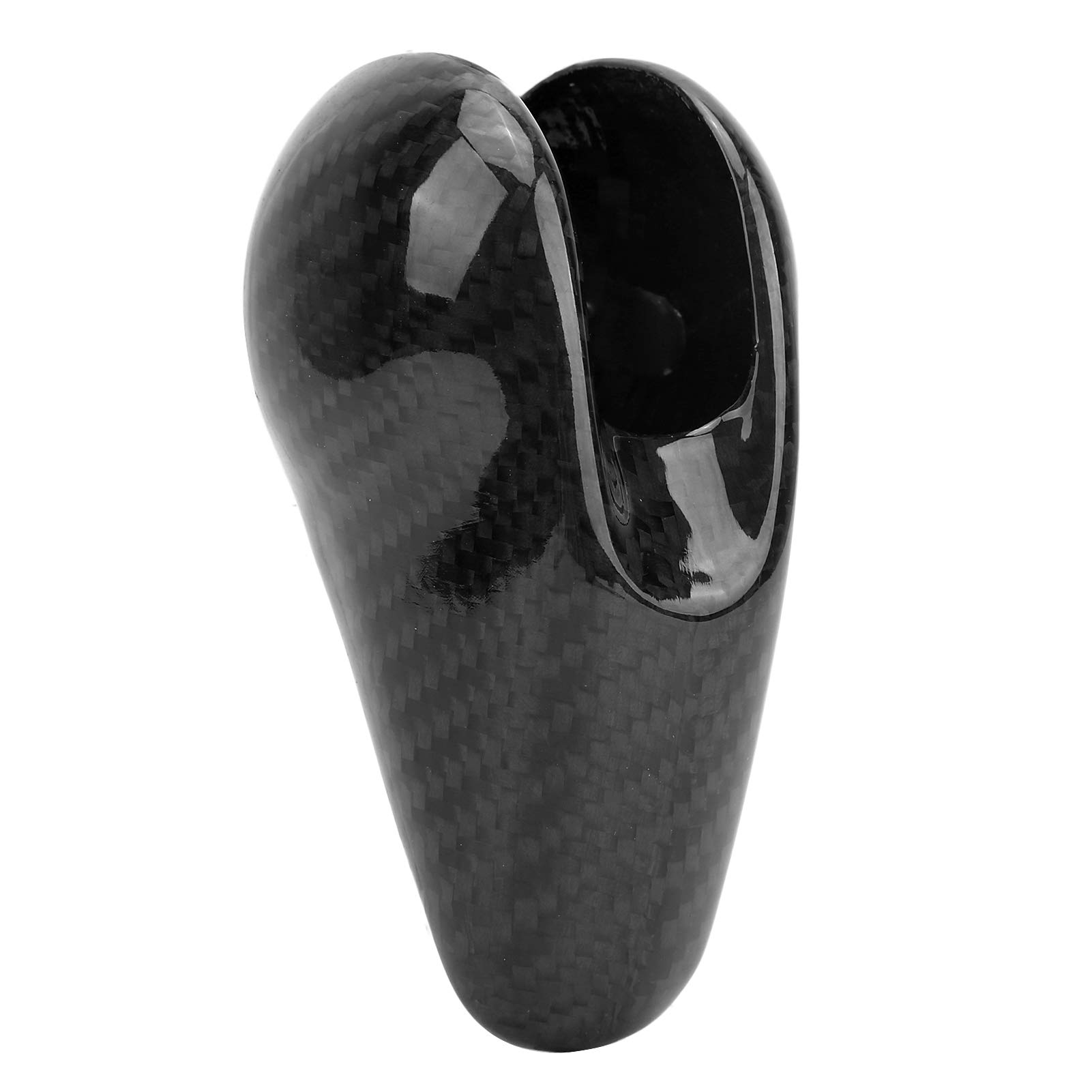 

AAkozon Gear Shift Knob Head Trim Cover Gear Shift Decoration Shifter Headcover Carbon Fiber normal