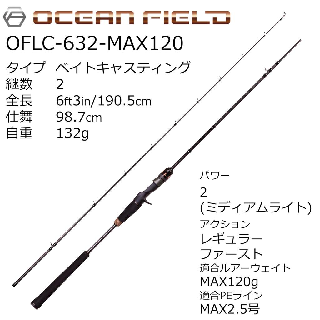 Abu Garcia OCEANFIELD LJ Light Jigging Grip Joint Offshore OFLC-632-MAX120