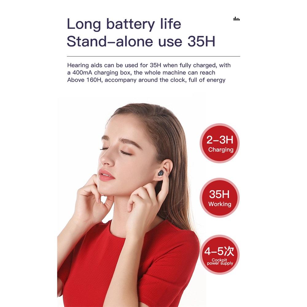 Hörgerät für ältere Menschen Bluetooth-Aussehen Schallverstärker Magnetische Ladekammer Schallkollektor