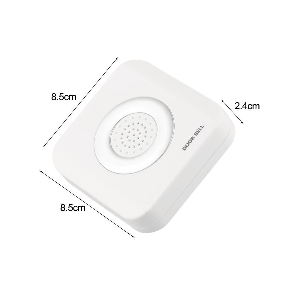 DC12V Kabelgebundene Türklingel Elektronische Türklingel Vierdrahtige Ding Dong Türklingel Für Zutrittskontrollsystem Heimwerker-Hardware