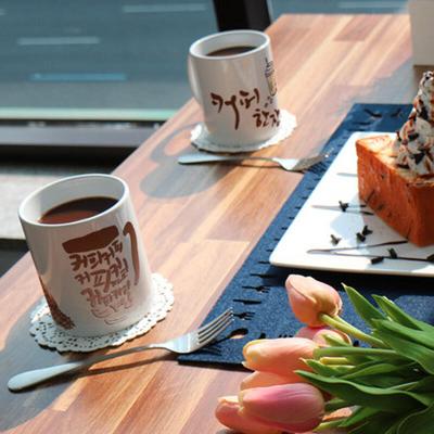 if009-Design Mug 2p-A Cup of Coffee