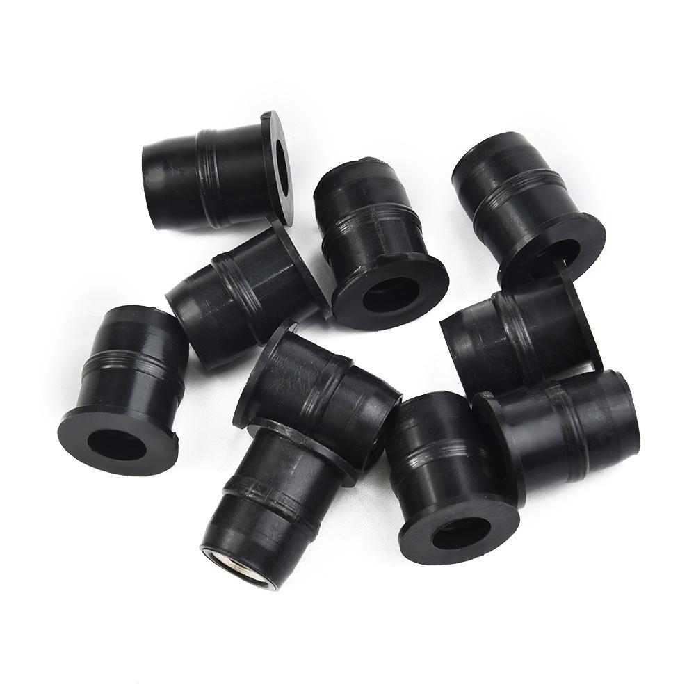 Nuts Vibration Damper Mounting For Bodywork ATV Applications 10PCS Set
