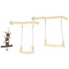 1 Piece of Accessory, Color and Style Shipped Randomly, Parrot Suspension Bridge Toy, Budgerigar, Lovebird, Cockatiel Toy, Swing