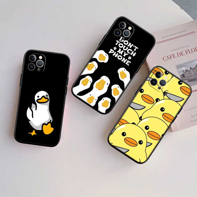 DUCK Cartoon Handyhülle für Motorola Moto Edge 60 60s 70 G86 G56 G54 E14 G04S G45 G54 G64 S30 S50 X30 X40 X50 Ultra Pro Power