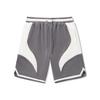 Li Ning Reignite Serie Colorblock Mid Waist Kordelzug Sportliche Freizeitshorts Herrenshorts Rauchgrau AKSU167-2