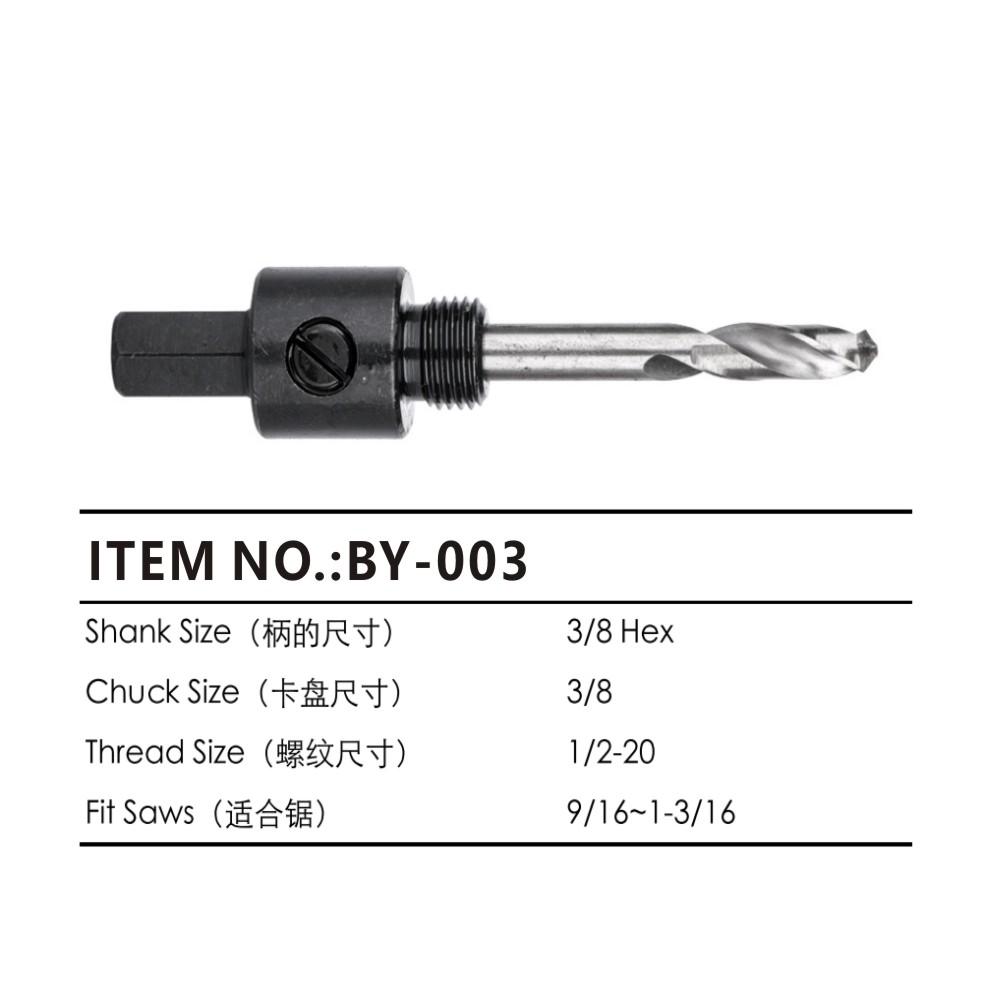

BESTWiN Power Tools Accessory Hole Saw Arbor With Drill Bit For Bi-Metal Hole Saw Woodworking Hole saw Mandrel