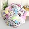 1pc Hello Kitty Carnival Celebration Umbrella - Automatic Open/Closed with Foldable Design, Iron Frame, Outdoor Use, Festive Gift for Fans, Travelers,