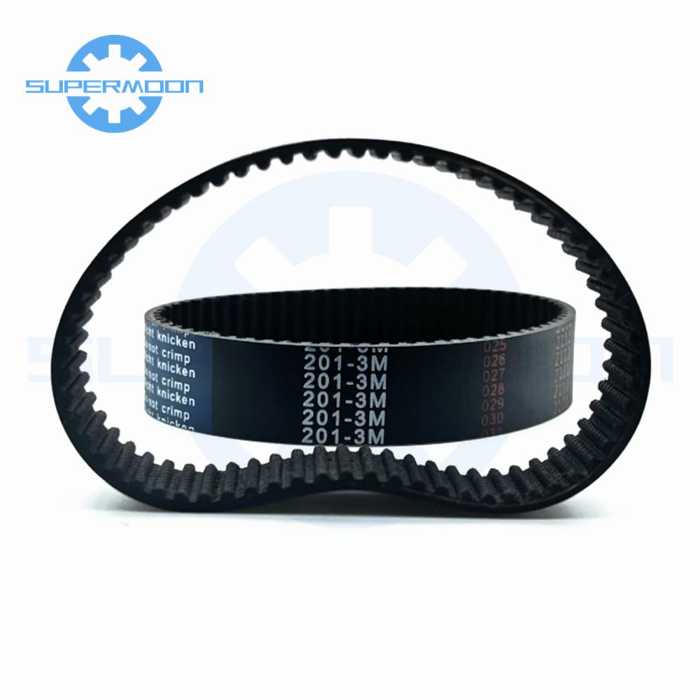 HTD 3M Timing Belt Length 87 90 93 96 99 102 105 108 111 114 117 120 123 126 129 132 135mm Width 6-20mm Closed Loop Toothed Belt