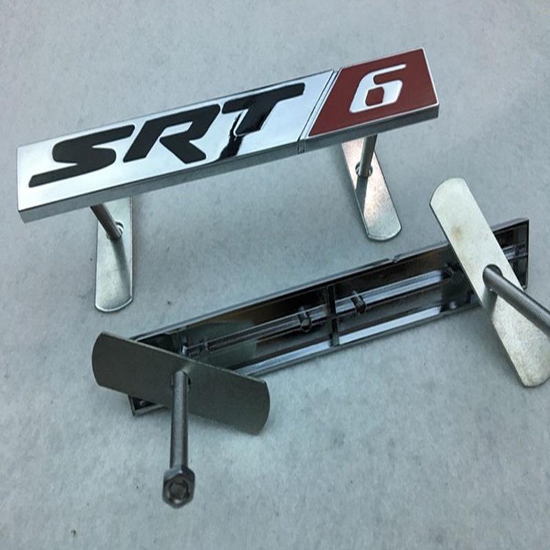 3d Car Metal Emblems Badges Decal For Srt 6 8 10 New