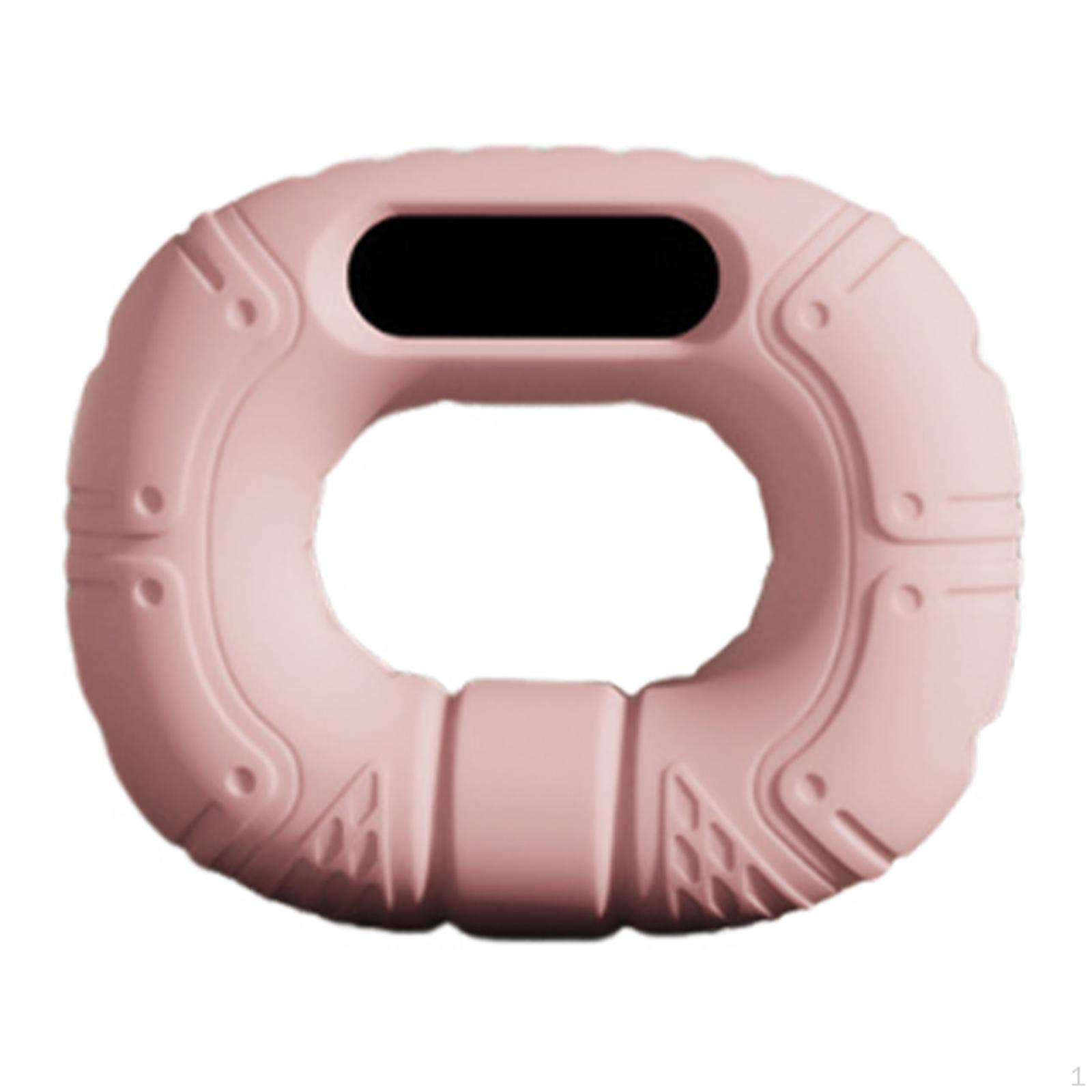 

Счетный тренажер для пальцев Усилитель хвата Эргономичный Тренажер для силы рук Многофункциональная тренировка розовый