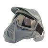 Transformers K1 Tactical Grey Full Face Paintball Mask with PC Lens