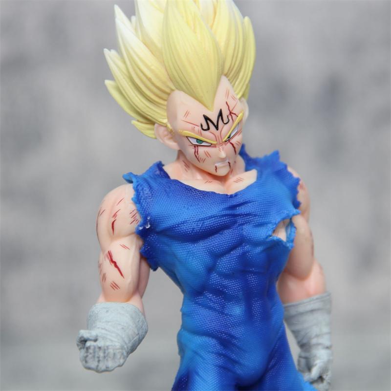 20CM Z Majin Vegeta Figur Spielzeug Anime DBZ Super Saiyan GK Action Sammlung PVC Modell Puppen Geburtstagsgeschenke Kinder