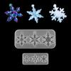 Supplies Crafts Hanging Silicone Pendant Snowflake Resin Molds Christmas Gift Epoxy Resin Mold