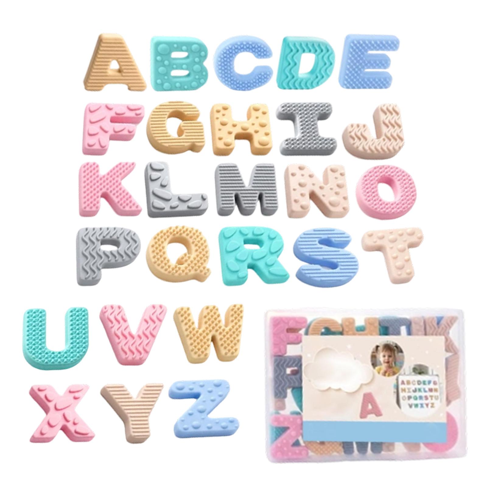 Magnetic Sensory Letters Early Learning Educational Toy One Size