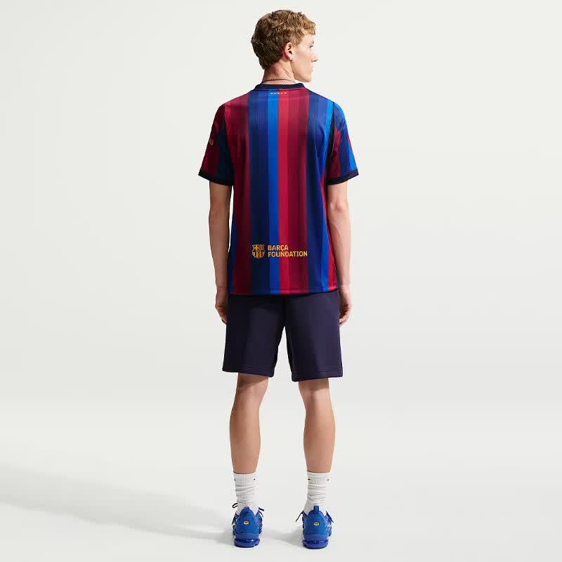 Nike 2026 Barcelona Home Fan Short Sleeve Jersey