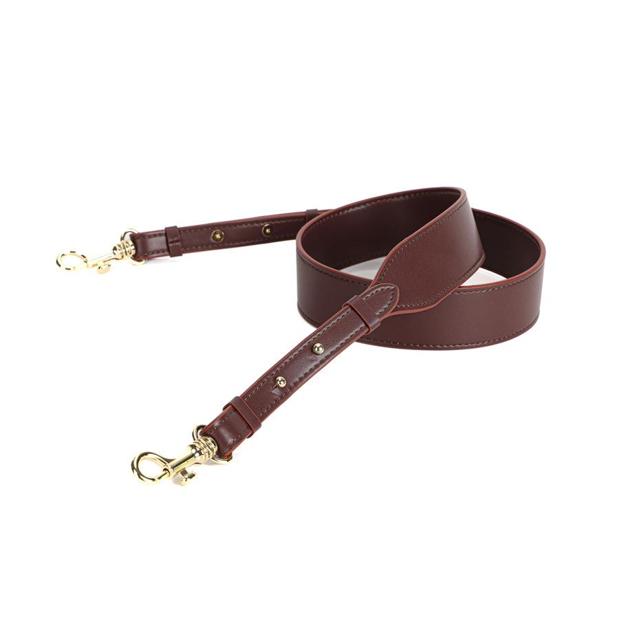 New Fashionable Cowhide Wide Shoulder Strap Universal Adjustable Length Shoulder Messenger Bag Replacement and Transformation Bag Strap Cross-border