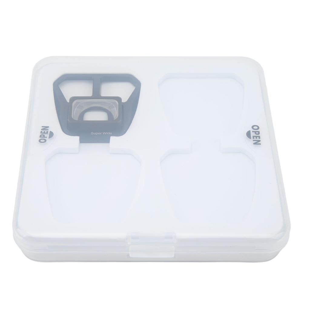 External Wide Angle Lens Filter HD Optical Glass Lens Aluminum Alloy Frame Lens Accessory for DJI