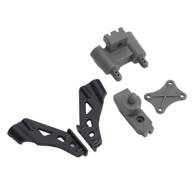 Tail Wing Fixed Parts RC Spare Parts Accessory Replacement Enhanced Control Properties RC Spare Part Car Shell Column for WLtoys 124008 124010 1/12