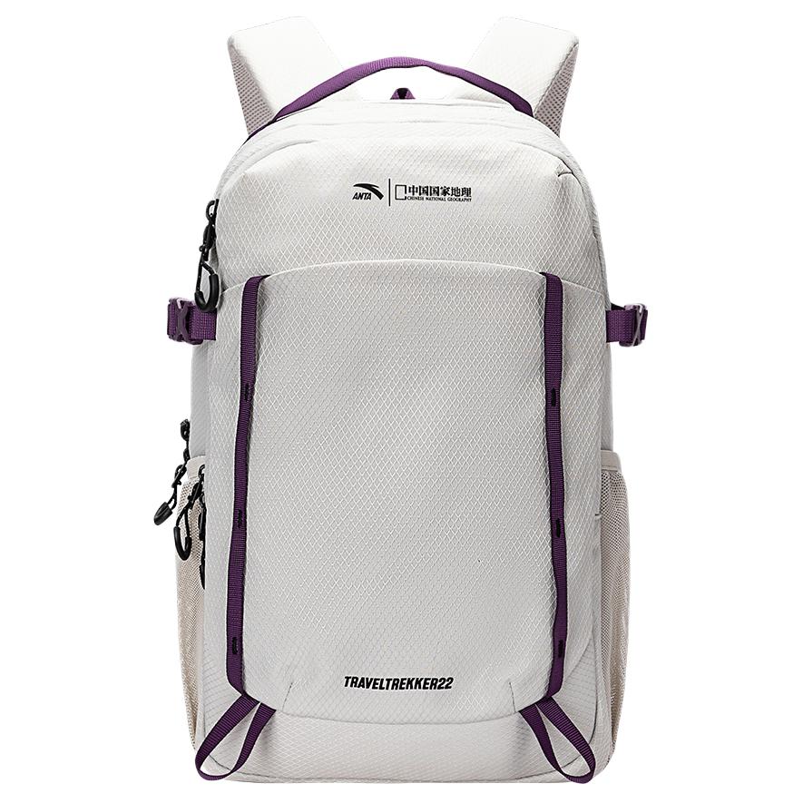 New Anta PU Backpack Regular Unisex Tone Gray 192546163-6