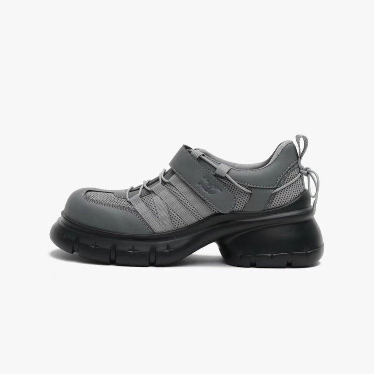 Masoism 2025 summer new fashion versatile single shoes mesh breathable casual shoes heightening platform shoes women