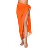 Sommer Sexy Strandrock Damen Strandbekleidung Chiffon Strandwickelrock Handtuch Langer Sarong Cover Up Sexy Bikini Schal für Bademode