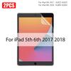 2 шт. Пленка с ощущением бумаги для Ipad 10 10-го Pro 13 M4 M5 12.9 Защитная пленка для экрана Ipad Air 11 5 4 M3 M2 A16 9-го Поколения Mini 6 7