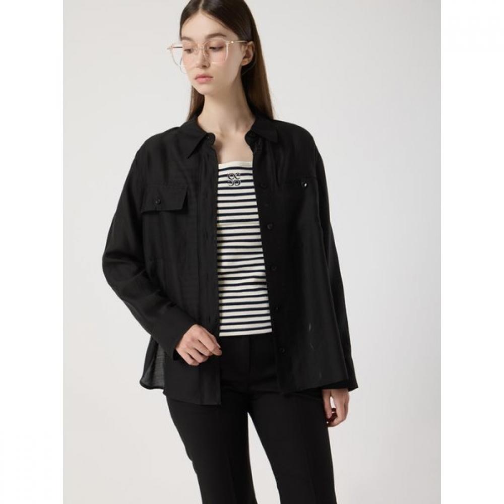 

Cc Collect Sheer Shirt With Stitch Point C252msc038 light beige/55