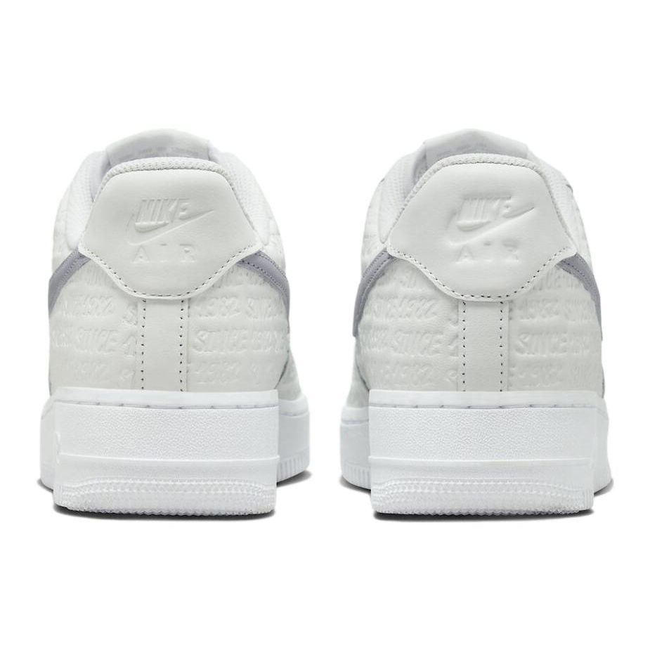 Nike Air Force 1 Low Seit 1982 Damen Sneaker Weiß Summit-White Metallic-Silber FJ4823-100