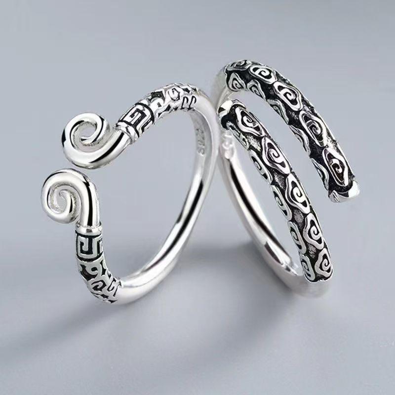 Black Myth WuKong Monkey Unisex Rings for Women Men