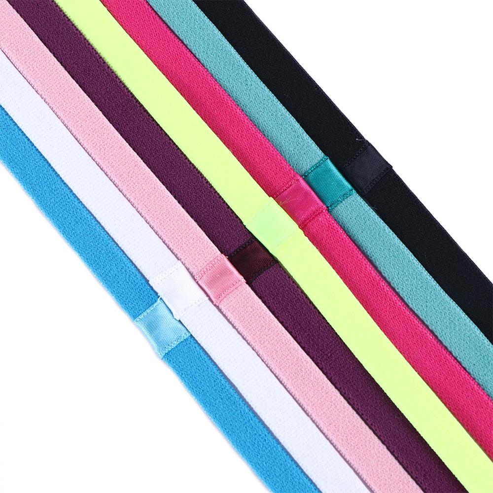 Band Fitness Women Men Hair Band Sweatband Sport Hairband Anti-slip Elastic Bands Yoga Hairband