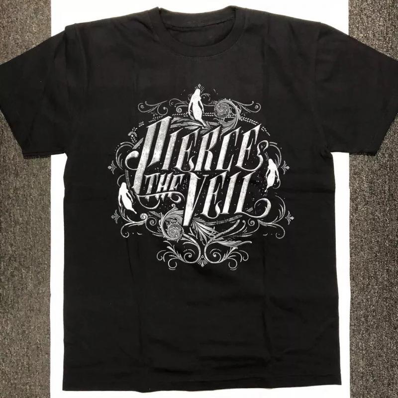 Pierce The Veil Band Short Sleeve Cotton Black U S