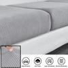 Polar Fleece Sofa Cover Jacquard Stretch Sofa Cushion Seat Cover Spandex L-shaped Corner Seaction Cover Living Room Anti-dust